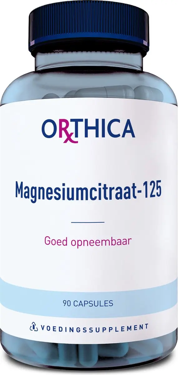 Orthica Magnesiumcitraat-125 90 Capsules