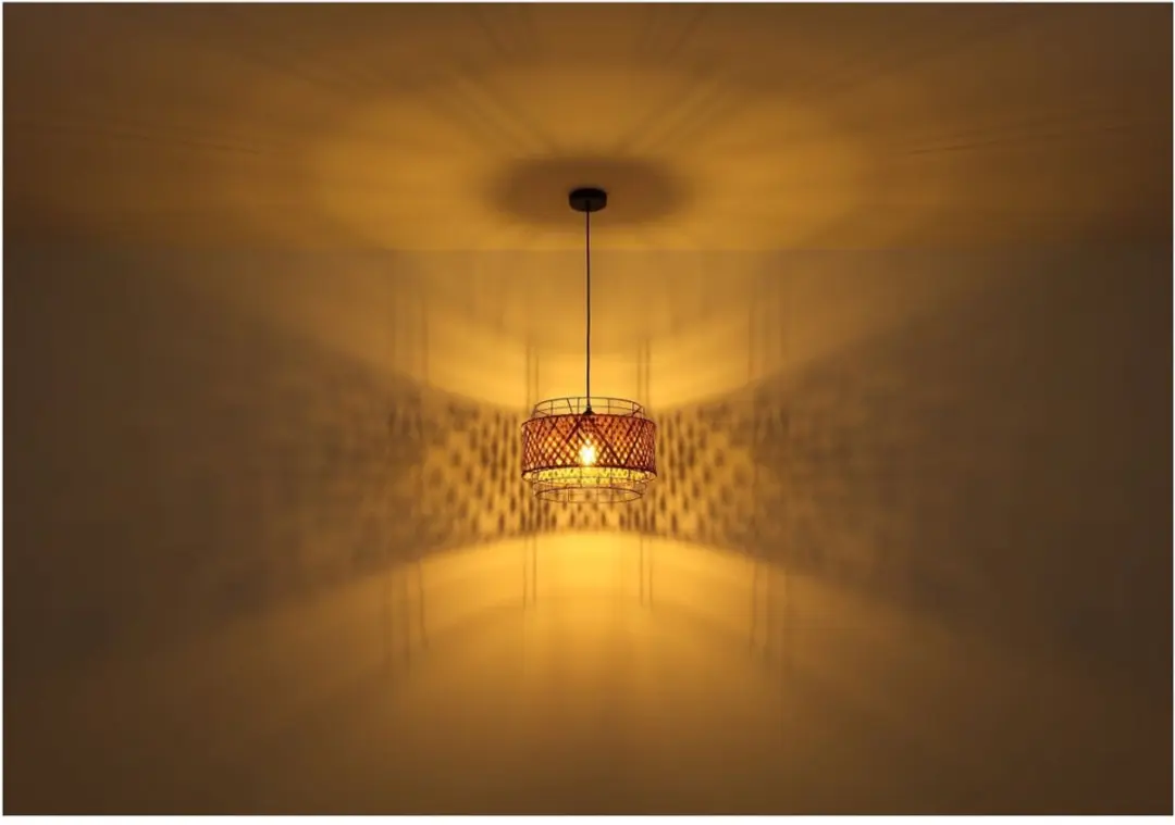 Globo Gina Plafondlamp - Ø35cm - E27 - Naturel