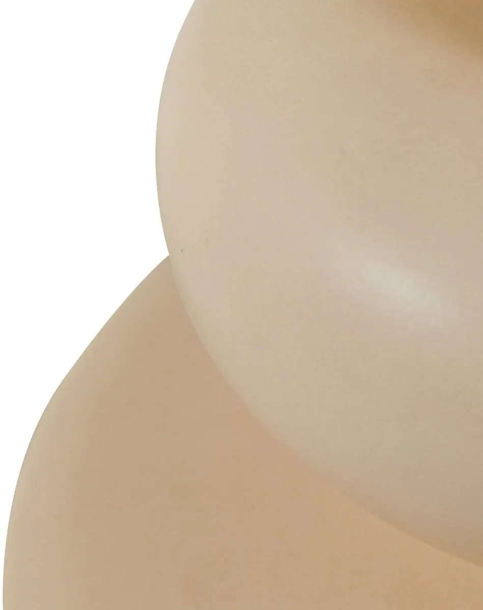 Lucande Keramiek Tafellamp 1 Licht - E14 - Wit/Geel