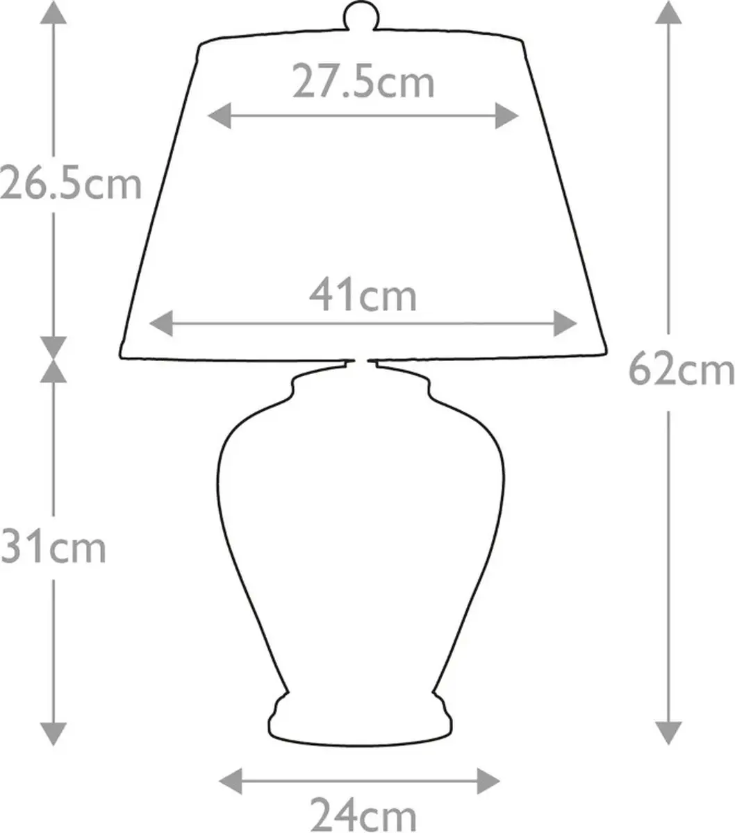 Elstead Lighting LED Tafellamp Leaves - 60W - Ø41cm