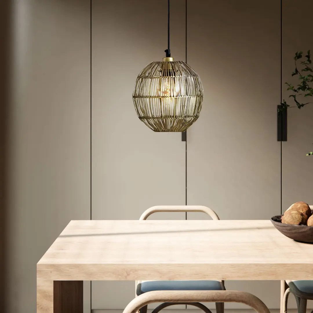 Globo Hermi II Hanglamp 20cm - 1 Lichtpunt - Messing - afbeelding 6 van 6