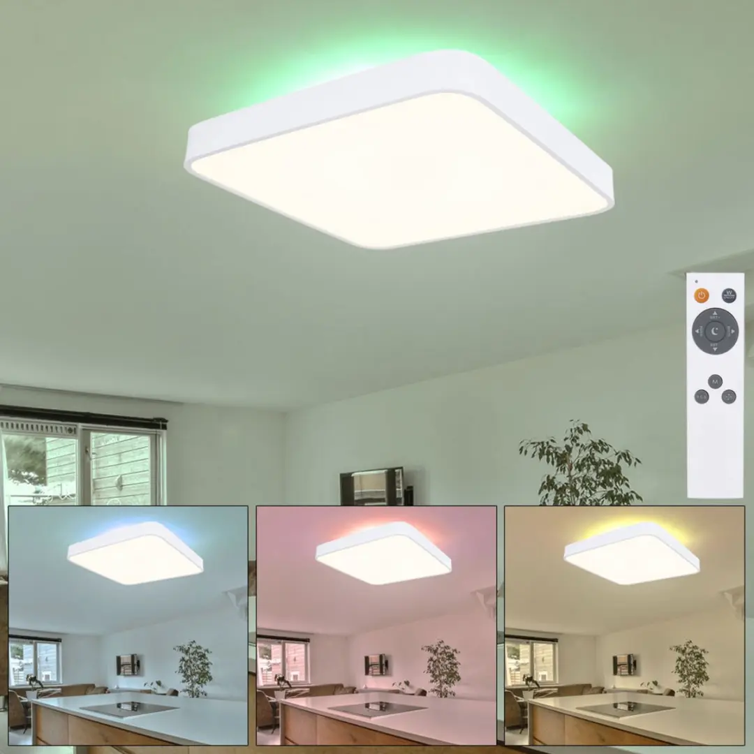 Globo LED Plafondlamp 48W 2500lm - Wit