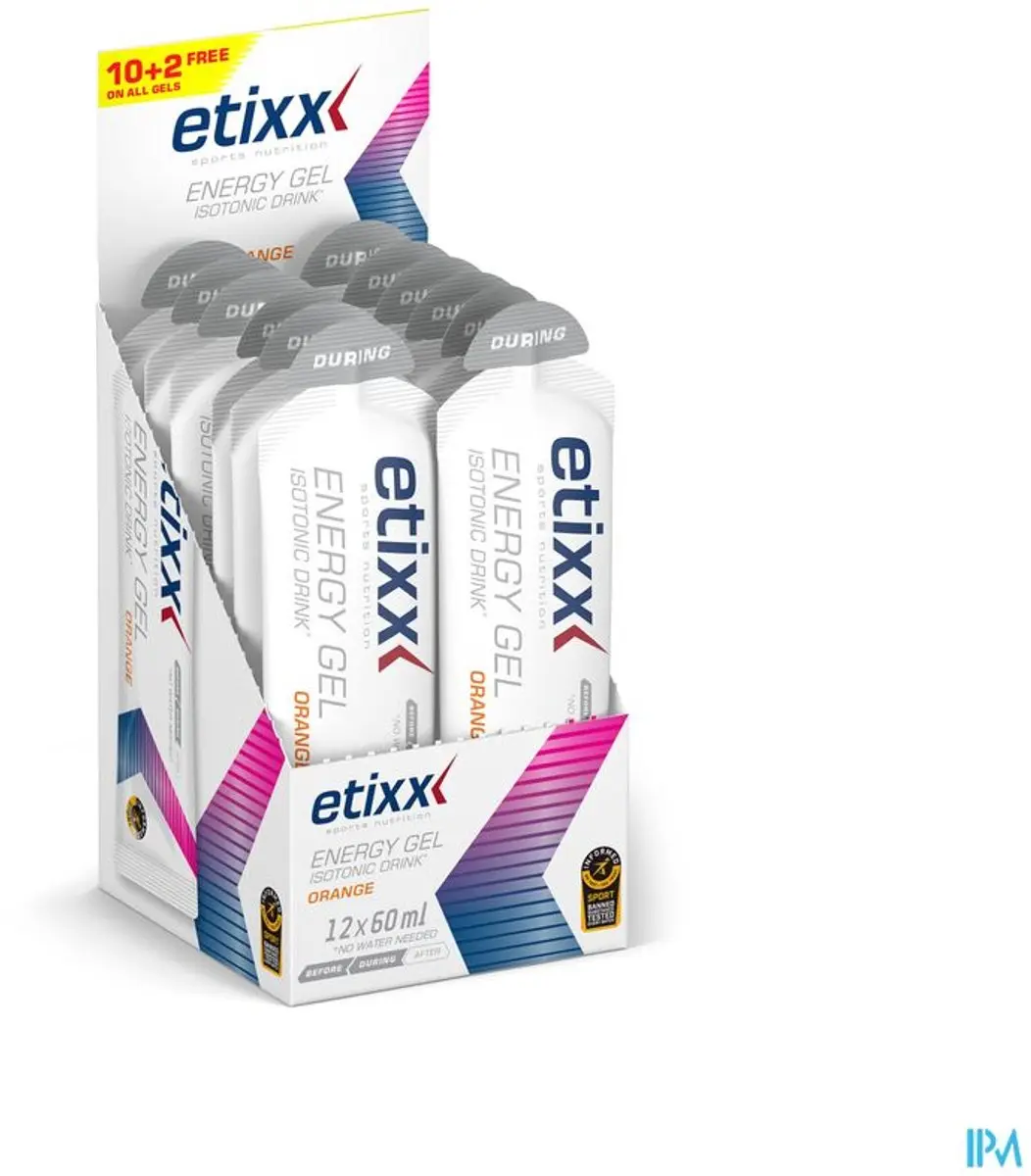 Etixx Isotonic Energy Gel 12x60ml