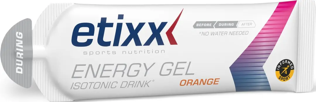 Etixx Isotonic Energy Gel 12x60ml - Sinaasappel