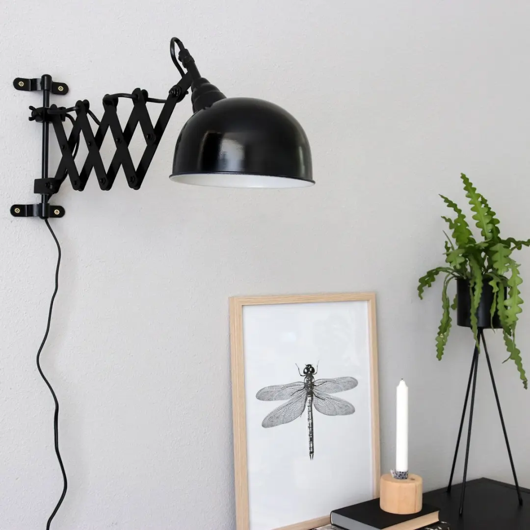 Steinhauer Yorkshire 7774 Wandlamp - Zwart