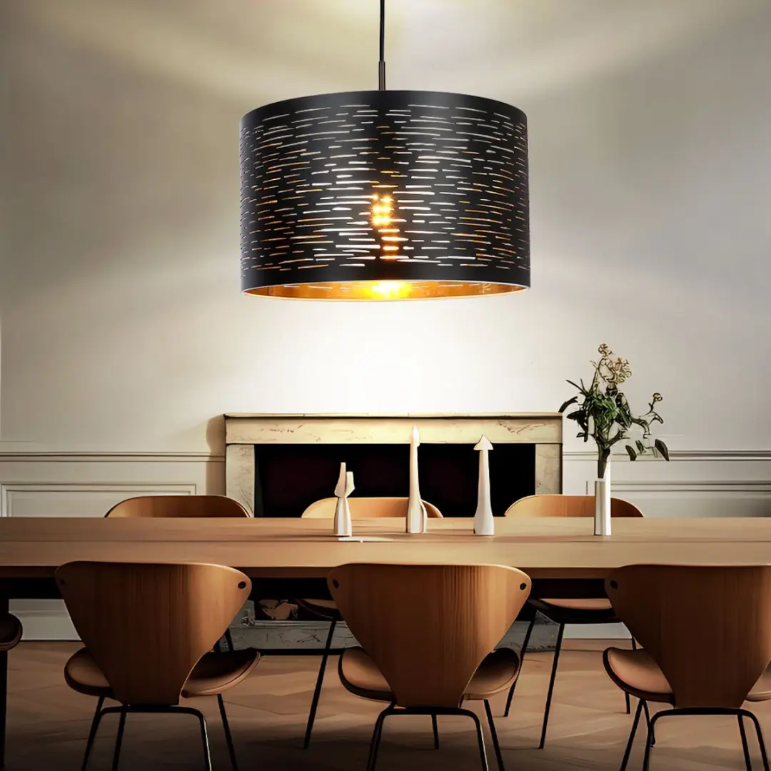 Globo Tunno Hanglamp - Ø38cm - Zwart