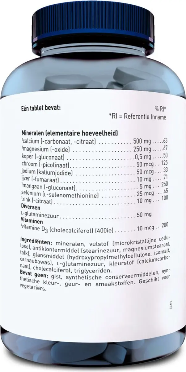 Orthica Mineral Max Mineralen 120 Tabletten