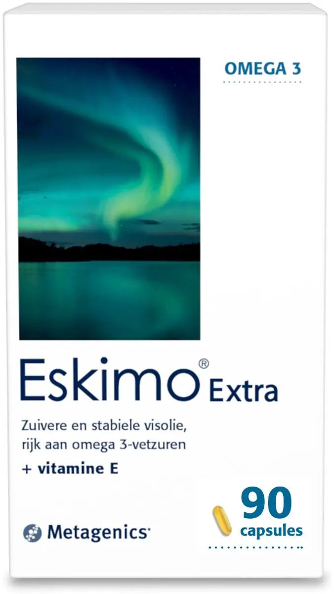 Metagenics Eskimo Extra Omega 3 Visolie 90 Capsules