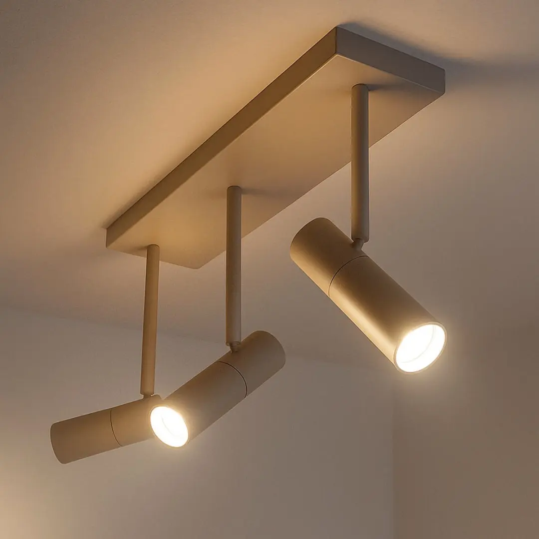 Freelight Spot Undici 3 Lichts L 57cm - Warm Wit - Beige