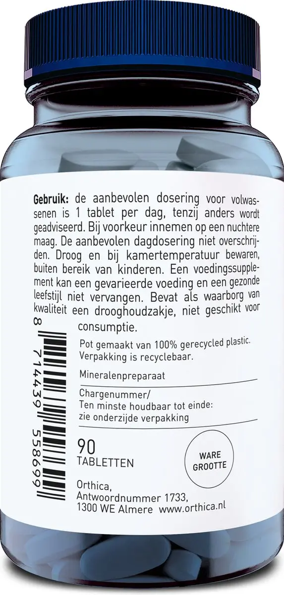 Orthica Tri IJzer-15 90 tabletten