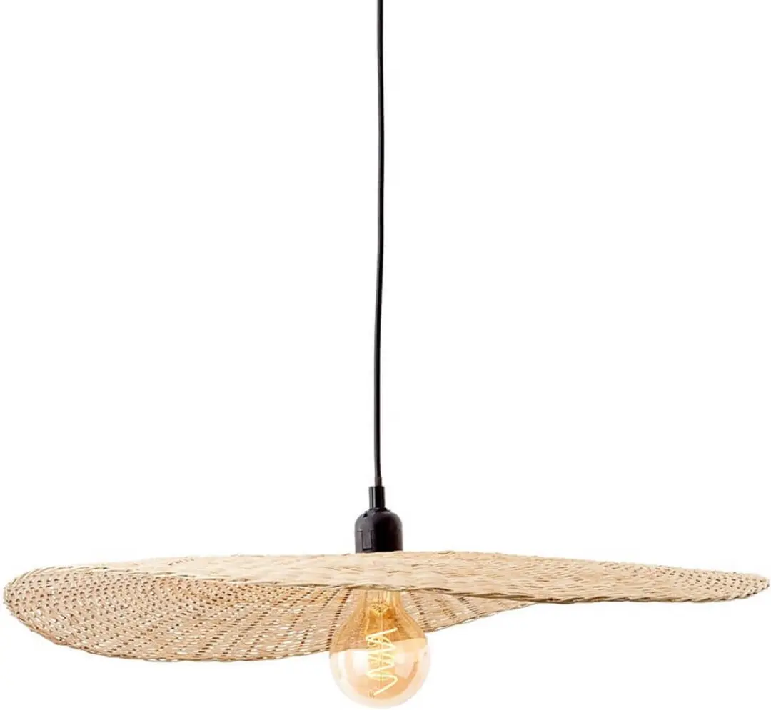 Brilliant Jefter Hanglamp - Ø60cm - Beige/Zwart