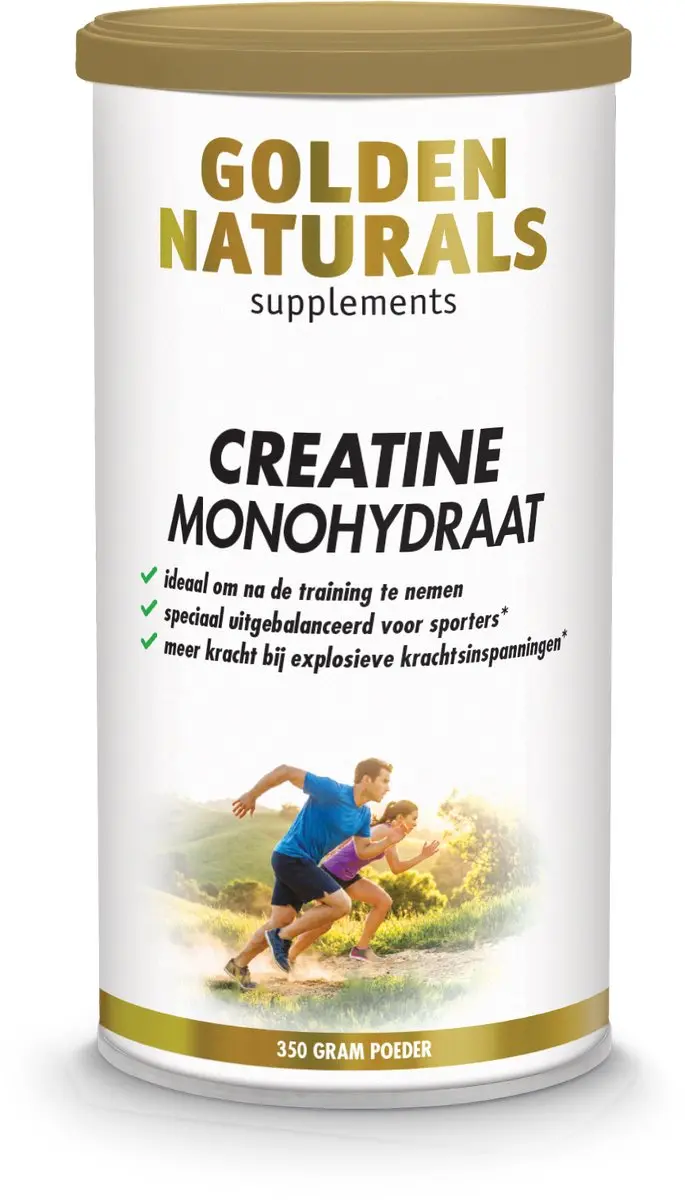 Golden Naturals Creatine Monohydraat 350g