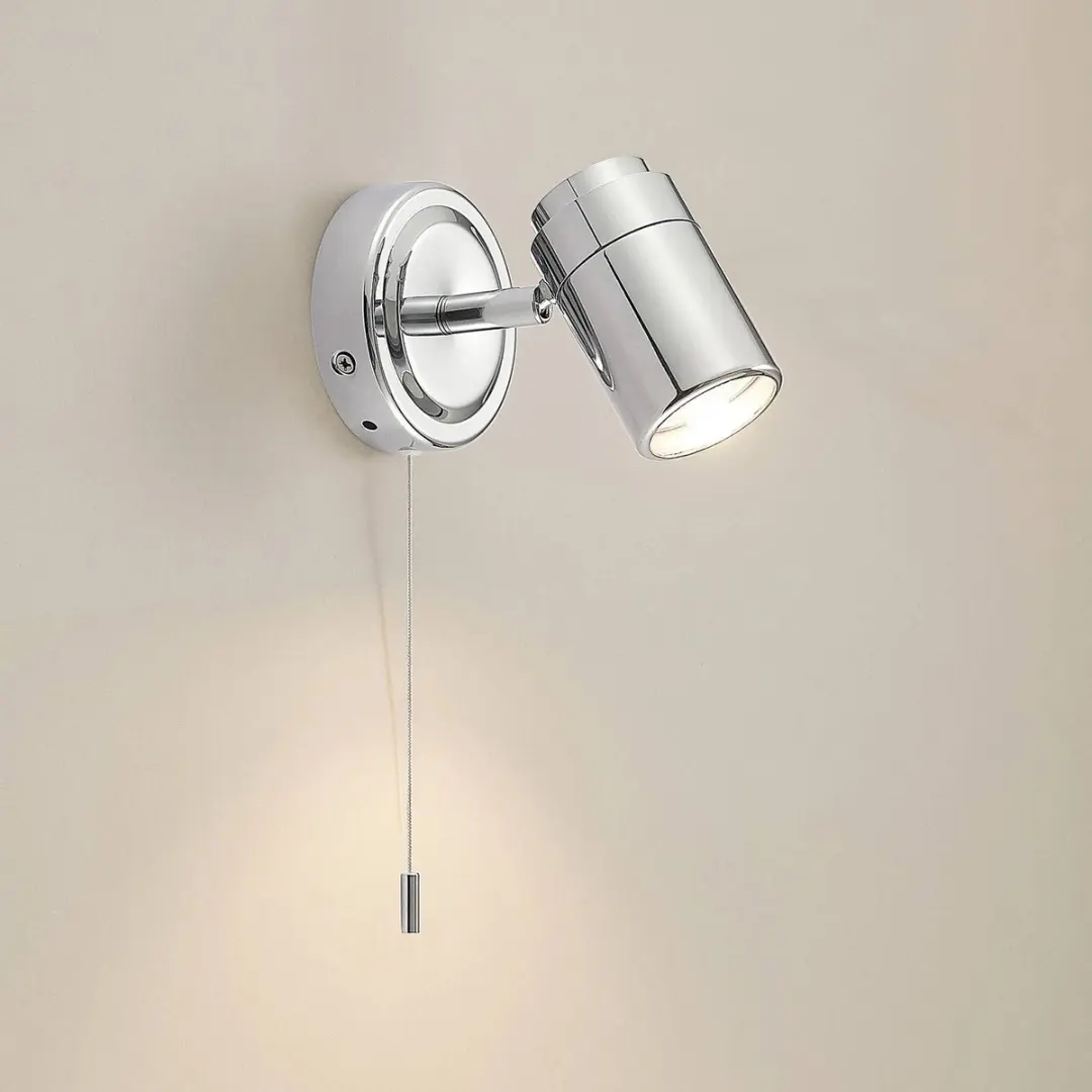 Lindby Wandlamp 1 Licht GU10 - Chroom