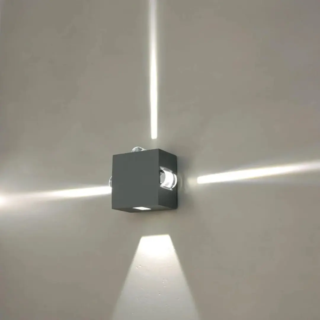 Elstead LED Wandlamp Agner 10W 3000K - 220 Lm - Graphite