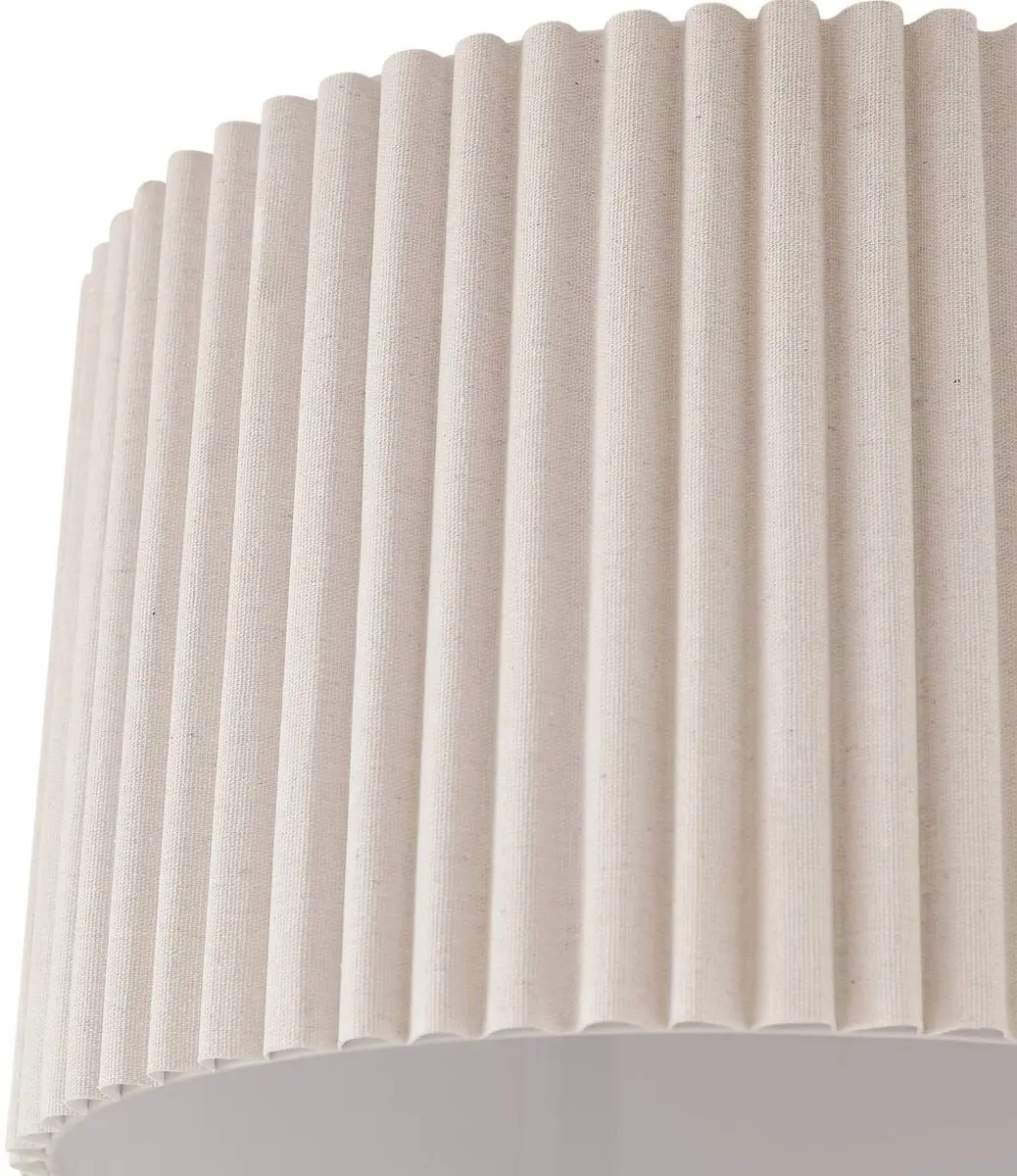 Lindby Plafondlamp 1 Licht - Ø45cm - Crèmekleurig