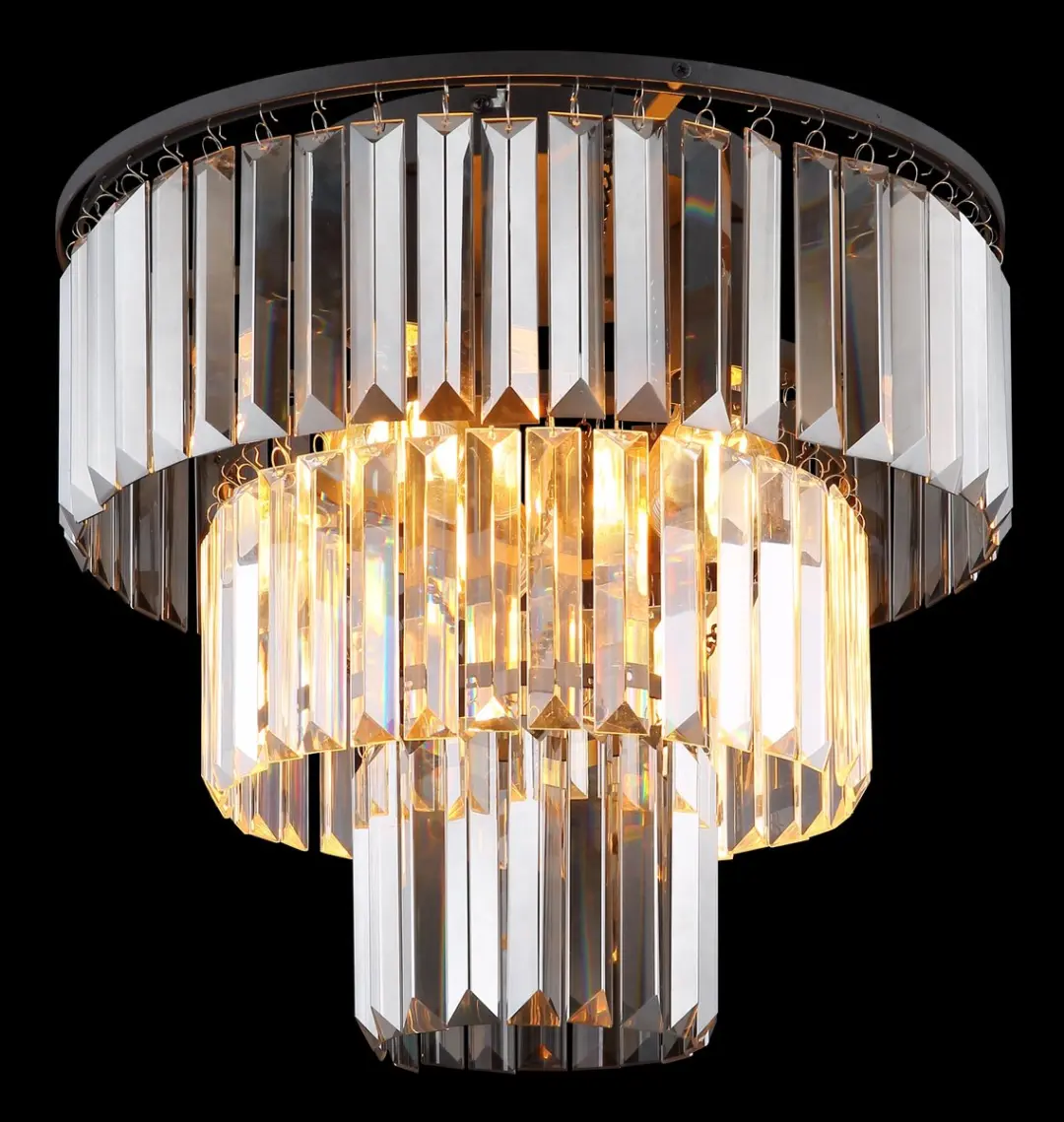 Globo NAXIS Plafondlamp Ø40cm - 3x E27 Grijs
