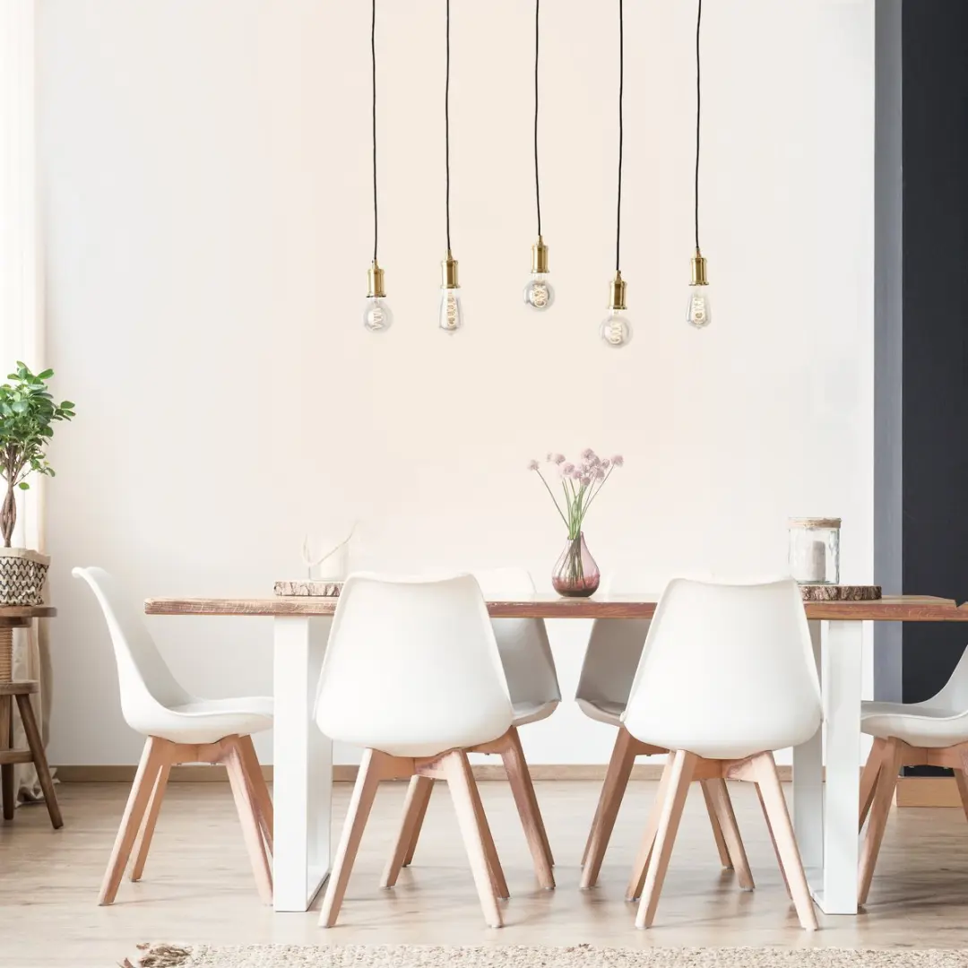 Brilliant Darcia Hanglamp E27 - 5x60W - Zwart - afbeelding 6 van 6