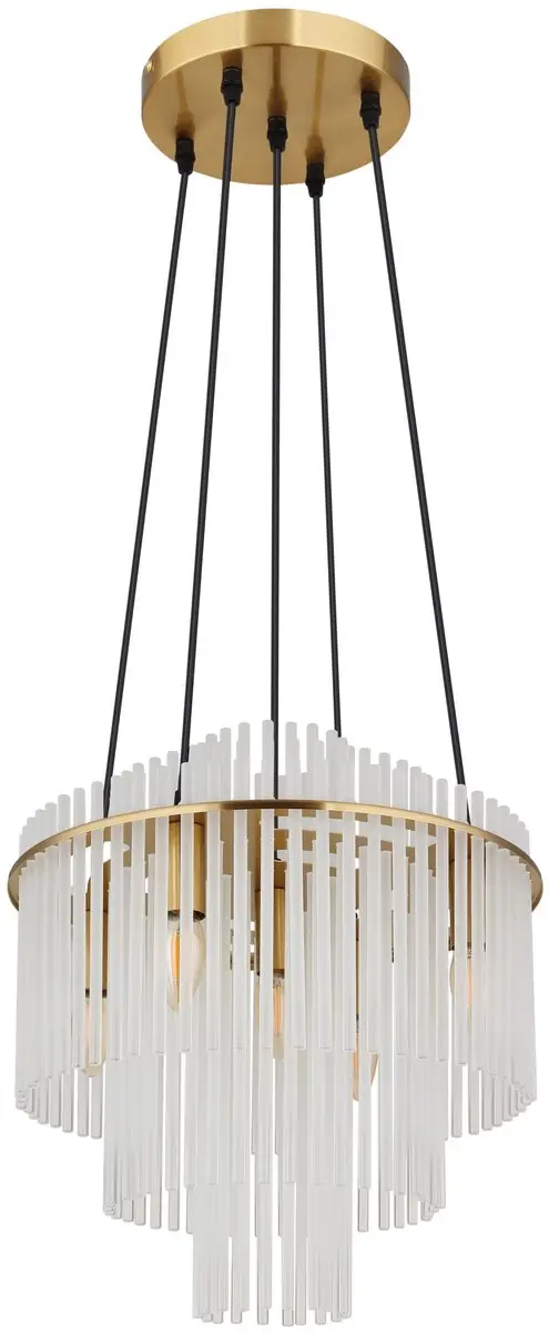 Globo Gorley Hanglamp - 5 Lichtpunten Ø40cm Goud