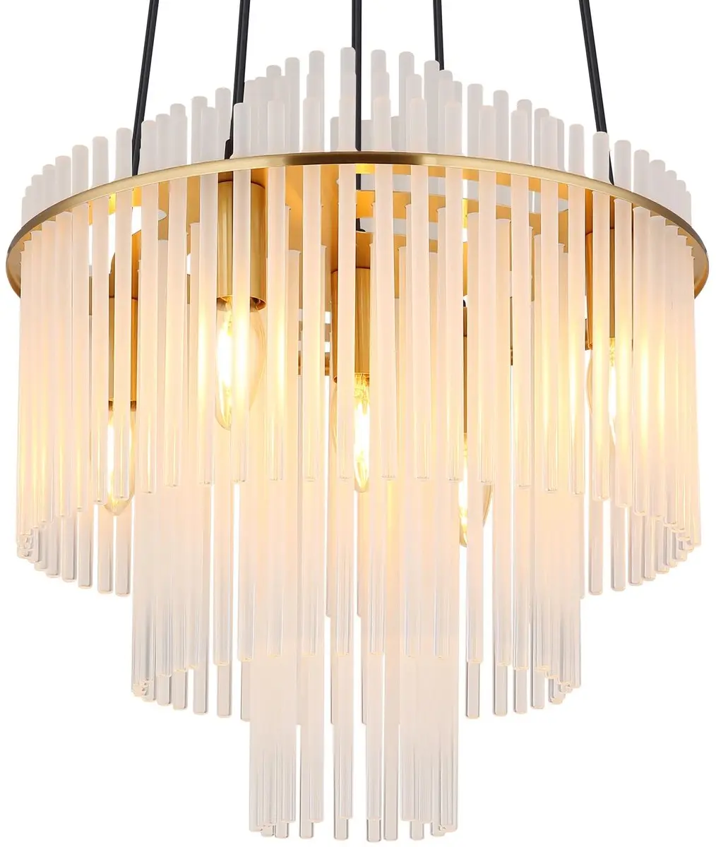 Globo Gorley Hanglamp - 5 Lichtpunten Ø40cm Goud