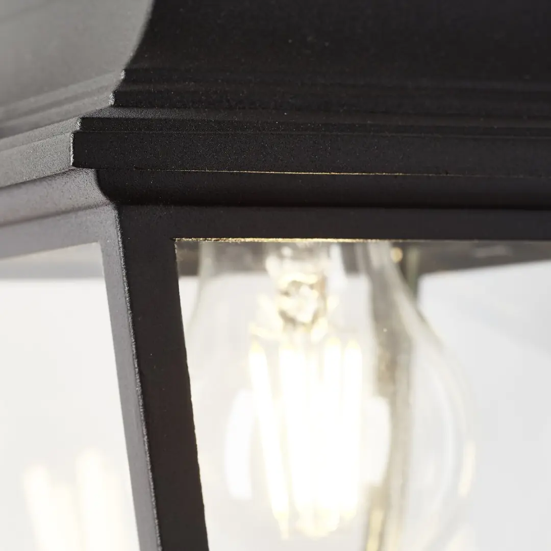Brilliant Nissie Noir E27 Buitenapplique - 60W
