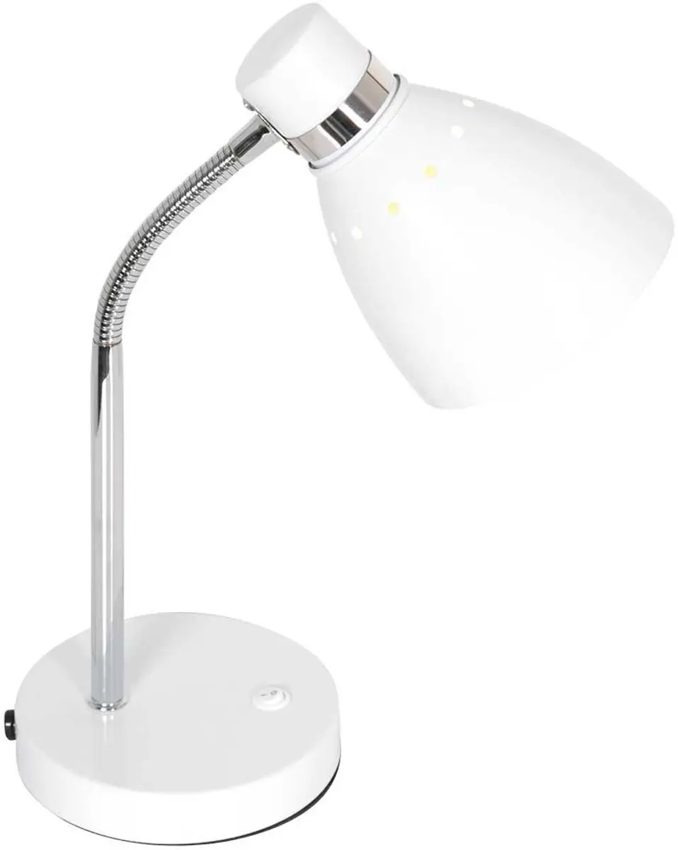 Steinhauer Tafellamp Spring 3391W - Wit - Kantelbaar