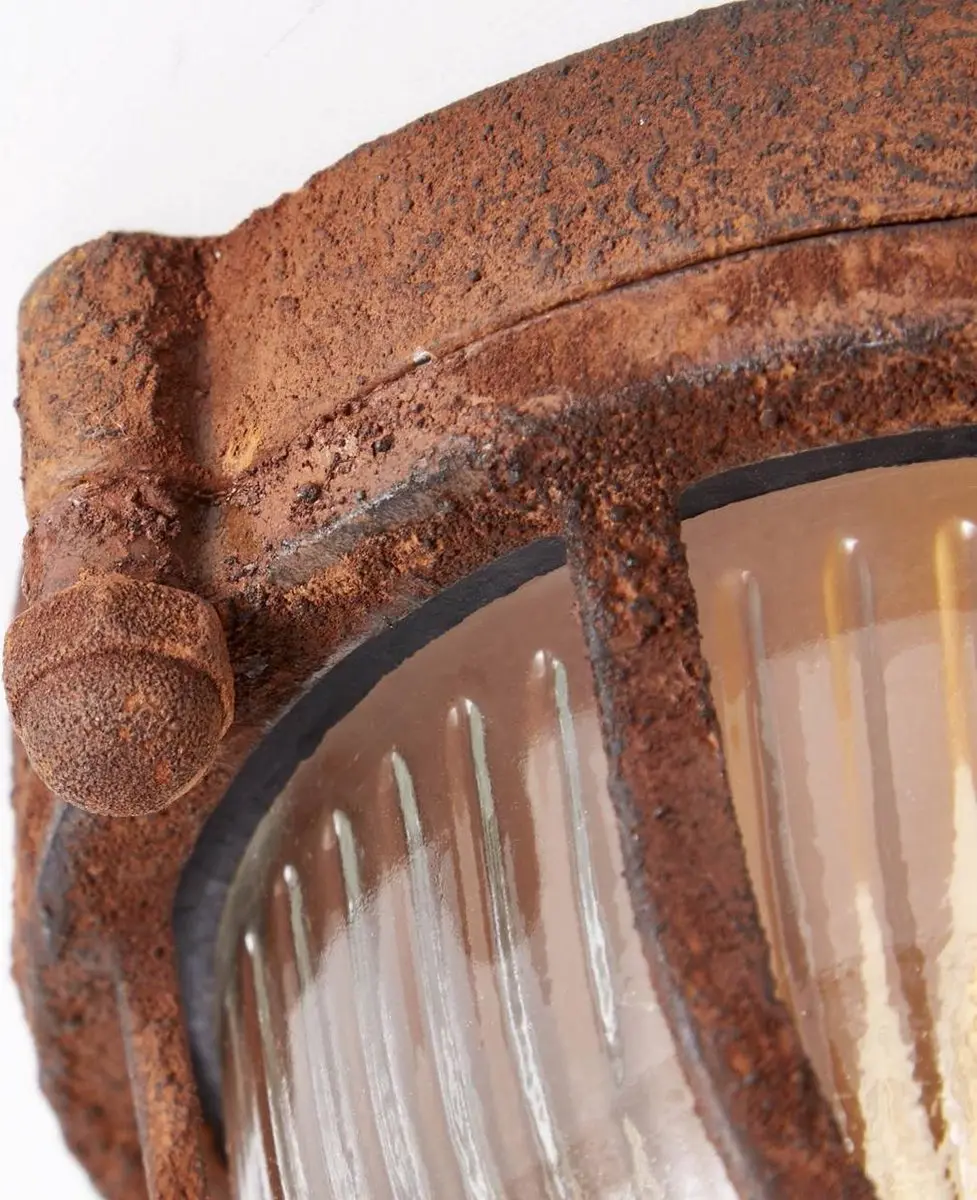 Brilliant BOBBI Plafondlamp - Roestkleurig