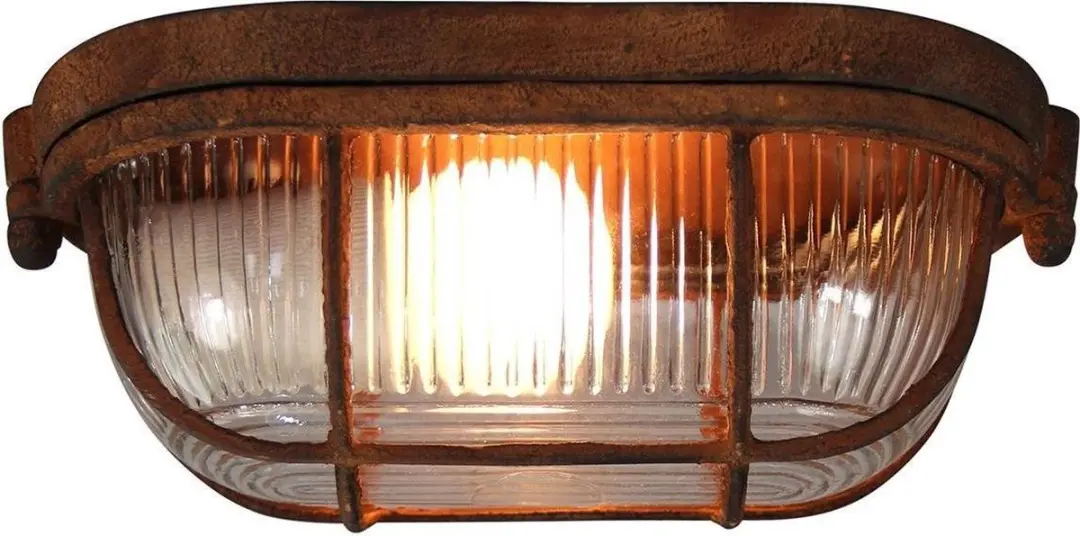 Brilliant BOBBI Plafondlamp - Roestkleurig