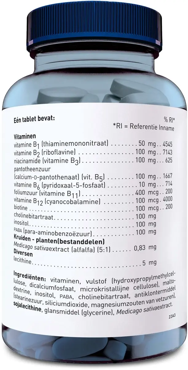 Orthica B-100 SR B-vitaminen 120 tabletten