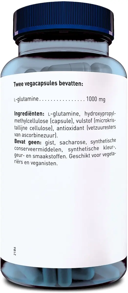 Orthica L-Glutamine-500 Voedingssuplement 60 Capsules