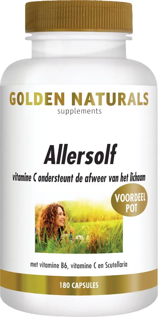 Golden Naturals Allersolf Veganistische Capsules