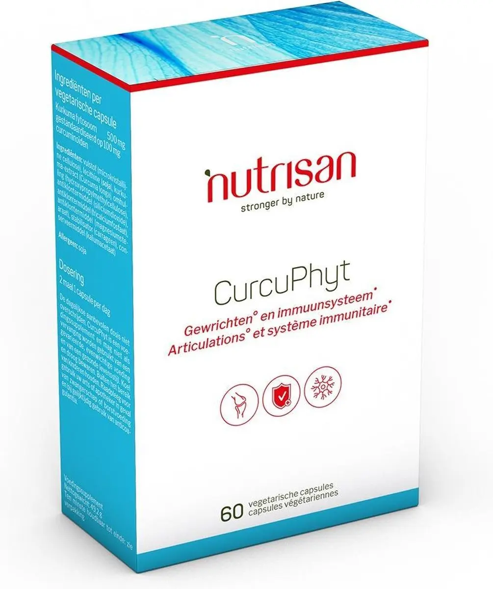 Nutrisan Curcuphyt Curcumacapsules 60 Stuks