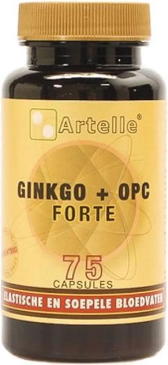 Artelle Ginkgo + OPC Forte 75 Capsules