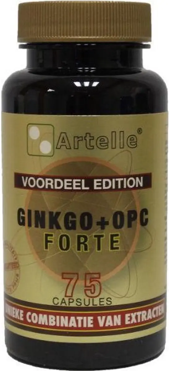 Artelle Ginkgo + OPC Forte 75 Capsules