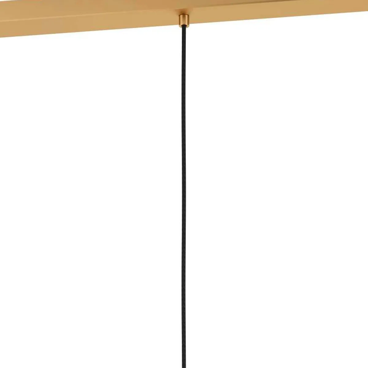 Eglo Nastasia Hanglamp E27 - 3 Lichtpunten - 100cm - Zwart/Cappuccino