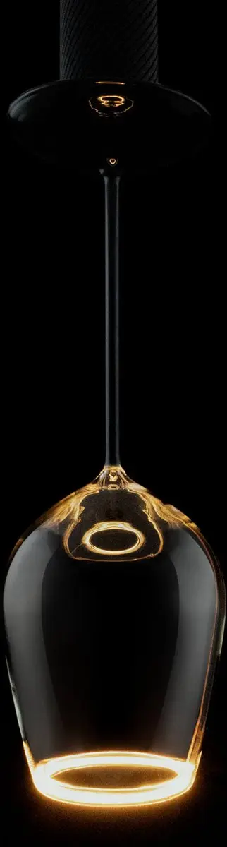 Segula 55465 LED-lamp 2200K E27 - 5W - Rookglas Ø120cm