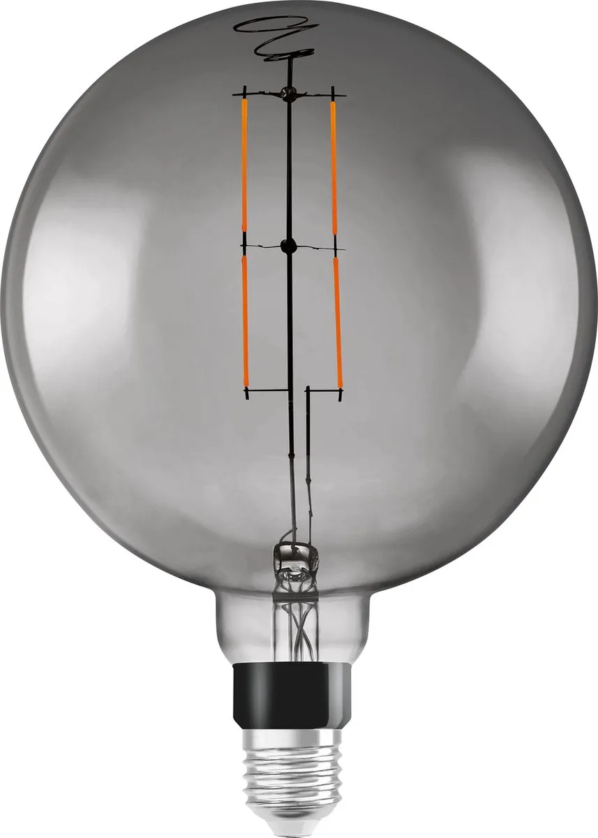 LEDVANCE SMART E27 6W Warm Wit Rookglas Bol 200cm
