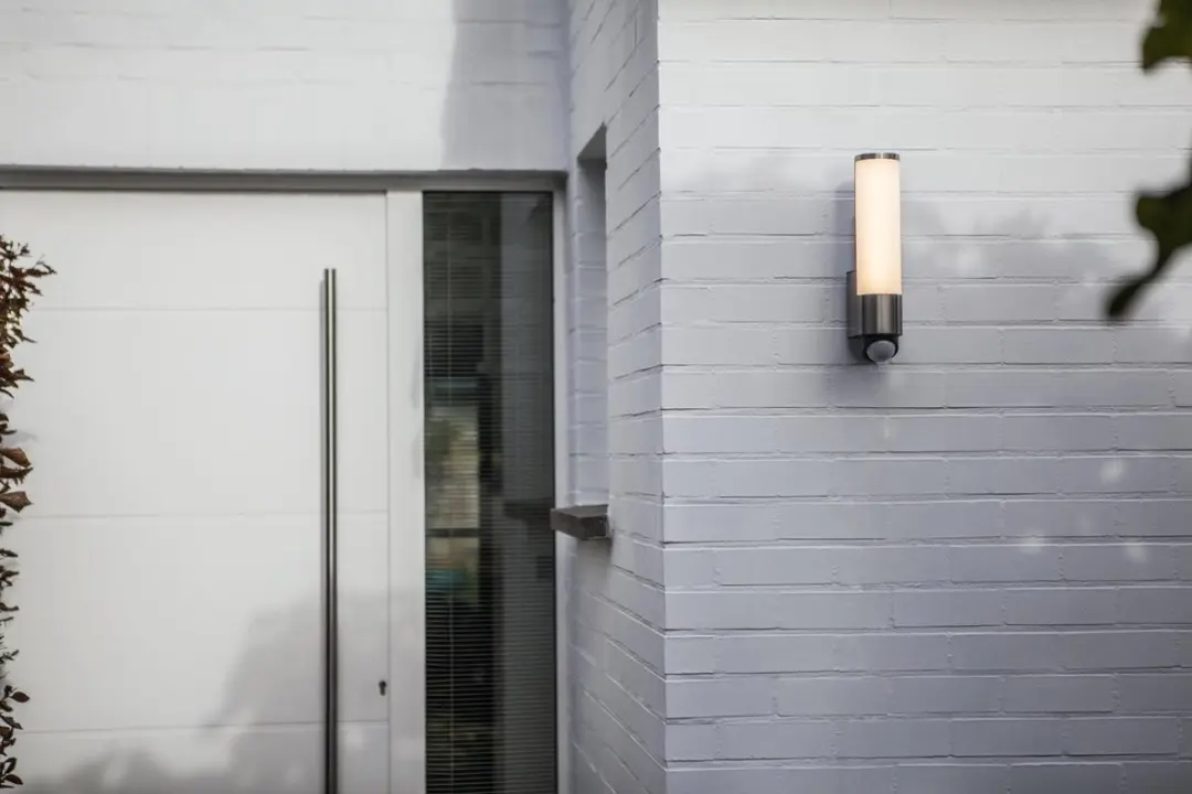 Lutec Leda LED Wandlamp Buiten - 1400 Lm - 3000K - IP44 - Zilver