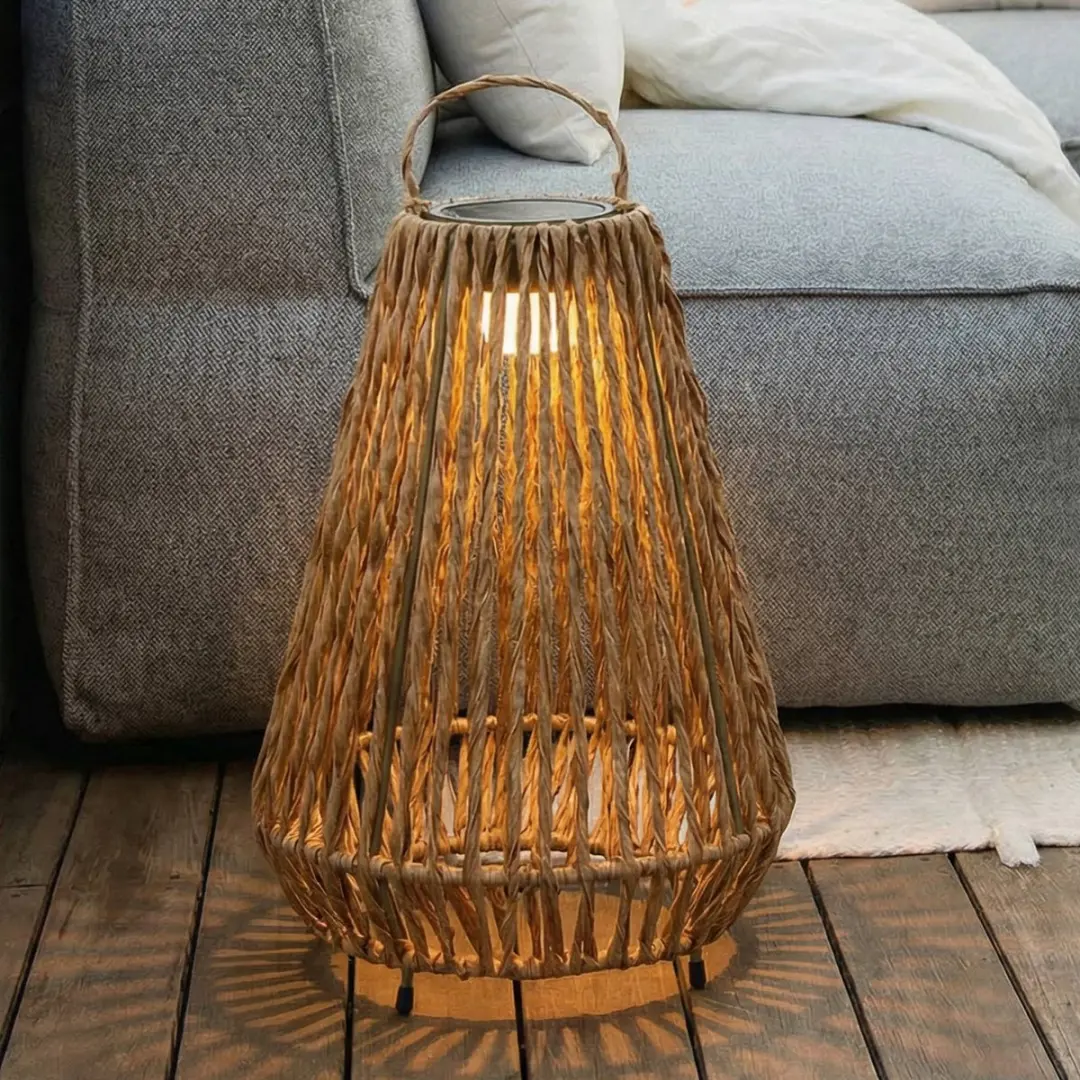 Lindby Solar Buitenverlichting Rotan