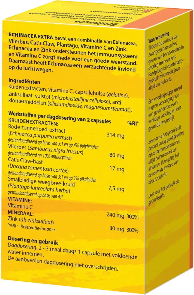 Bloem Echinacea Extra 60 Capsules
