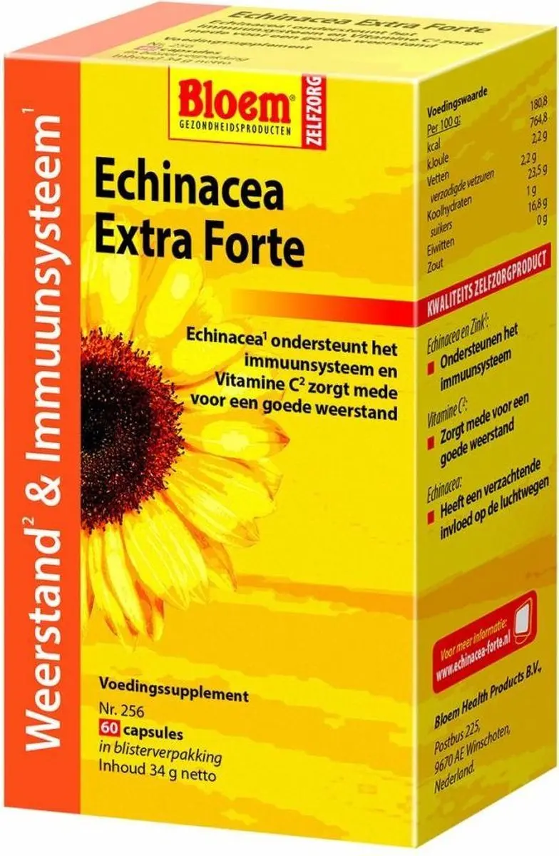 Bloem Echinacea Extra 60 Capsules