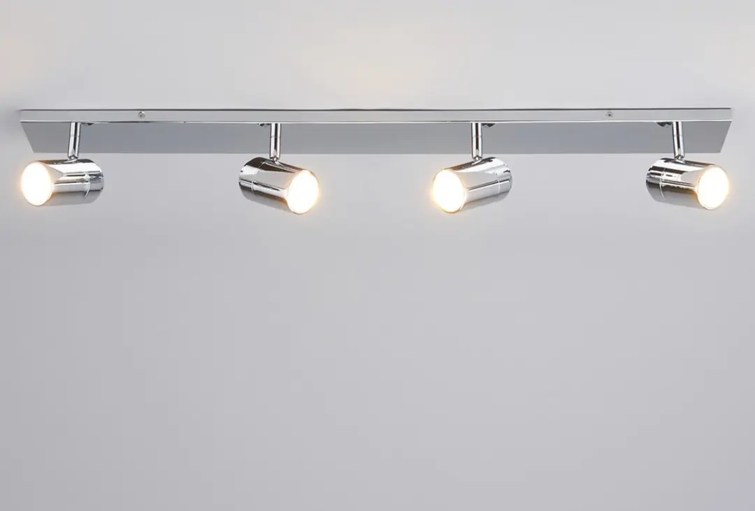 Lindby Plafondlamp Badkamer 4-Lichts GU10