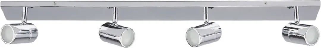 Lindby Plafondlamp Badkamer 4-Lichts GU10 - Chroom