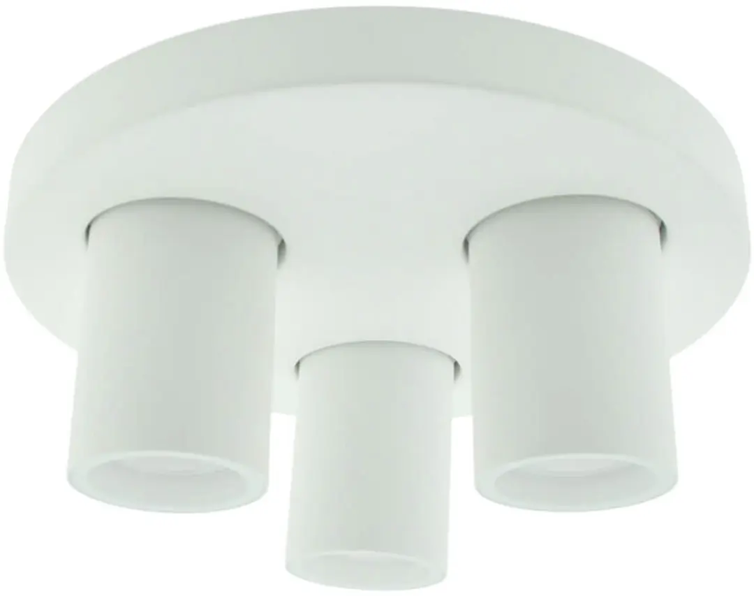 Searchlight Selena 3 Opbouwspots GU10 - Wit - IP44