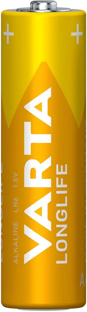 Varta Longlife AA Alkaline Batterijen - 4 Stuks