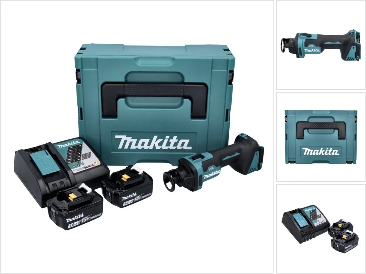 Makita DCO 181 RFJ Accu-Rotatiesnijder 18V