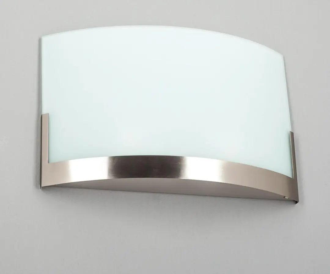 Lindby Wandlamp 2 Lichtpunten E27 - 22cm - Wit/Nikkel