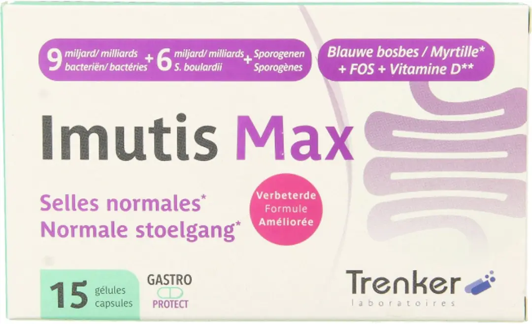 Trenker Imutis Max Capsules - 15 Stuks