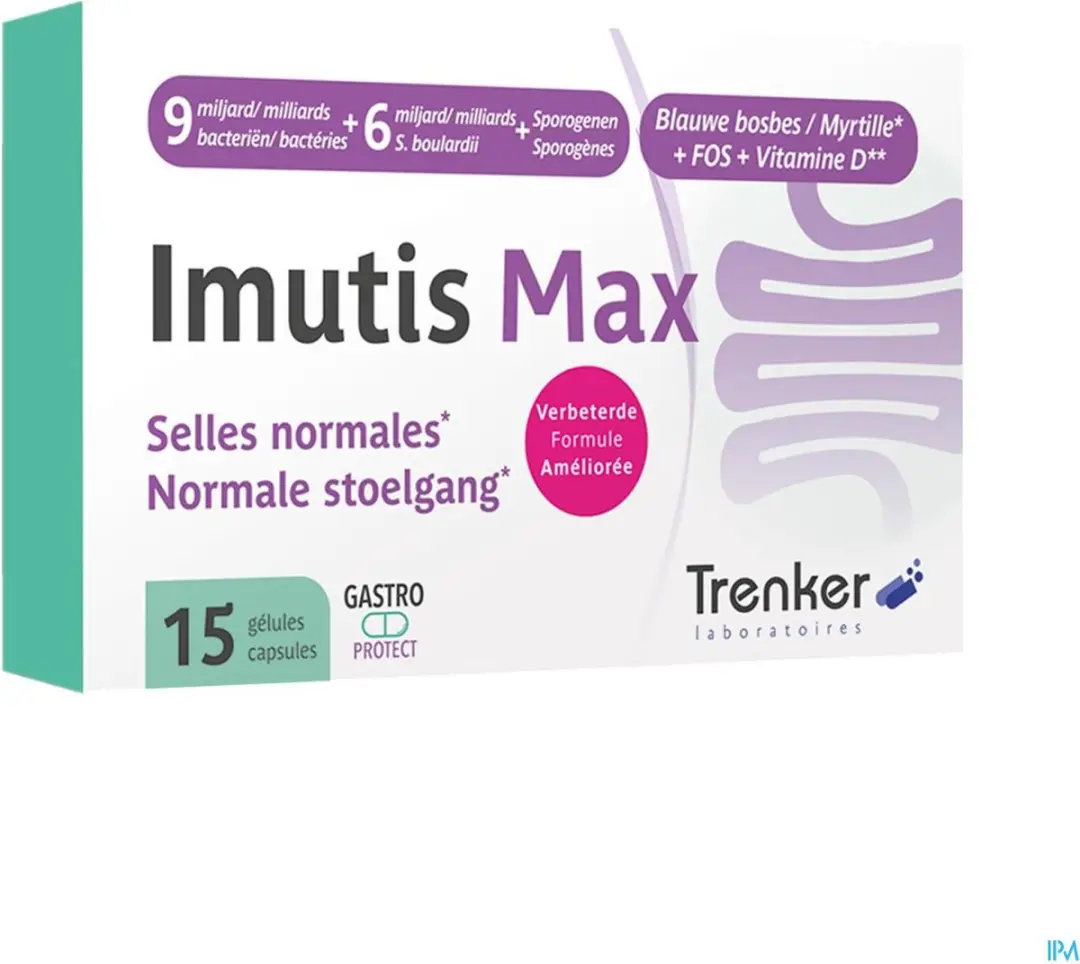 Trenker Imutis Max Capsules - 15 Stuks