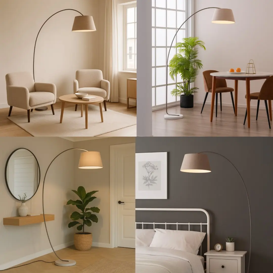 Brilliant BROK Vloerlamp E27 - 60W - Meerkleurig