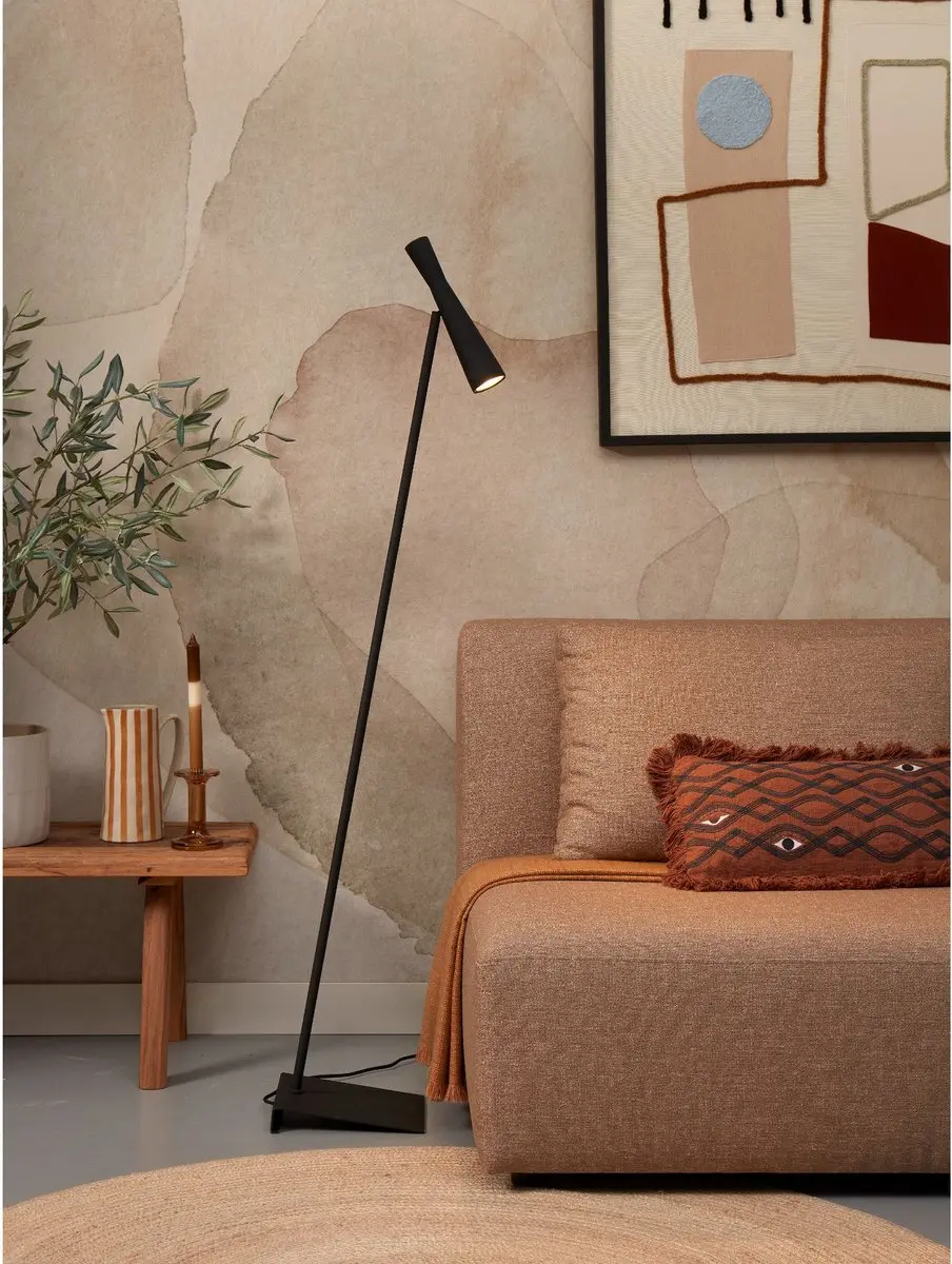 it's about RoMi Vloerlamp Bordeaux - Zwart 145,5cm